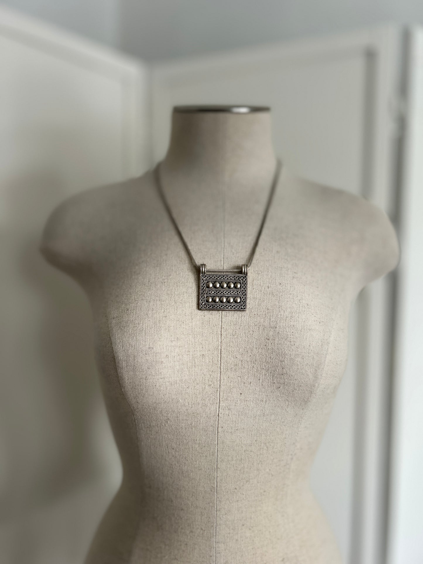 Silver Statement Necklace