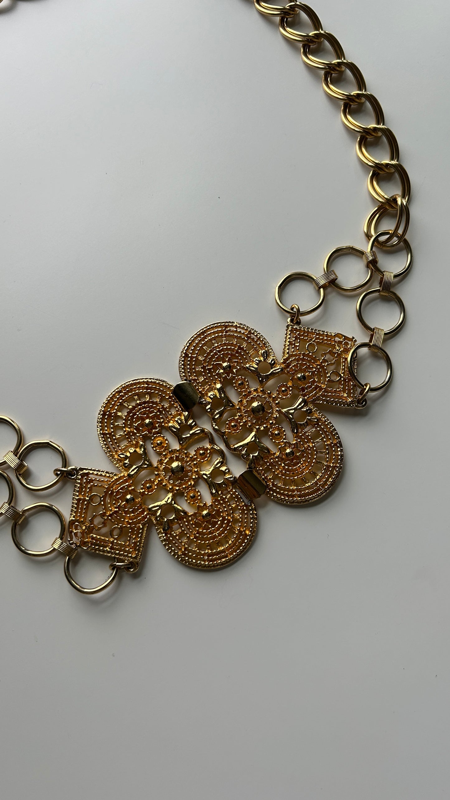 Gold Statement Chain Belt