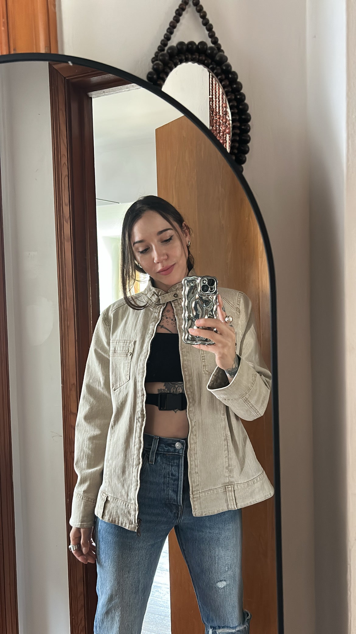 Moto Denim Jacket