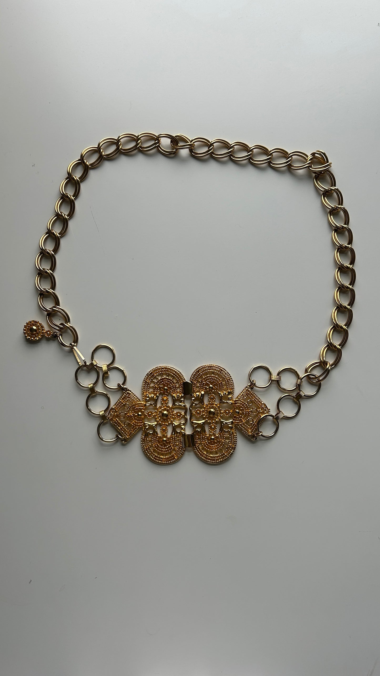 Gold Statement Chain Belt