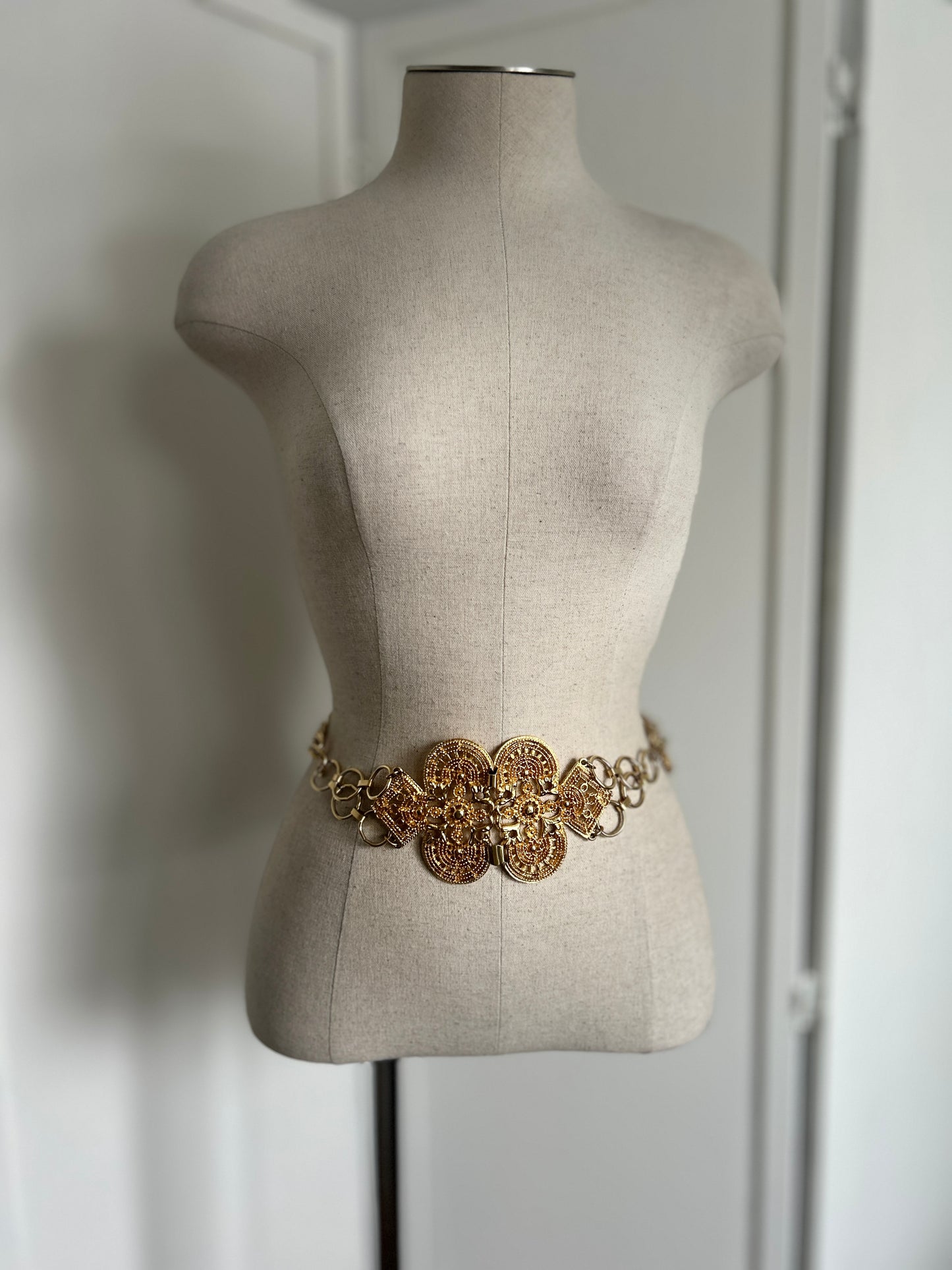 Gold Statement Chain Belt