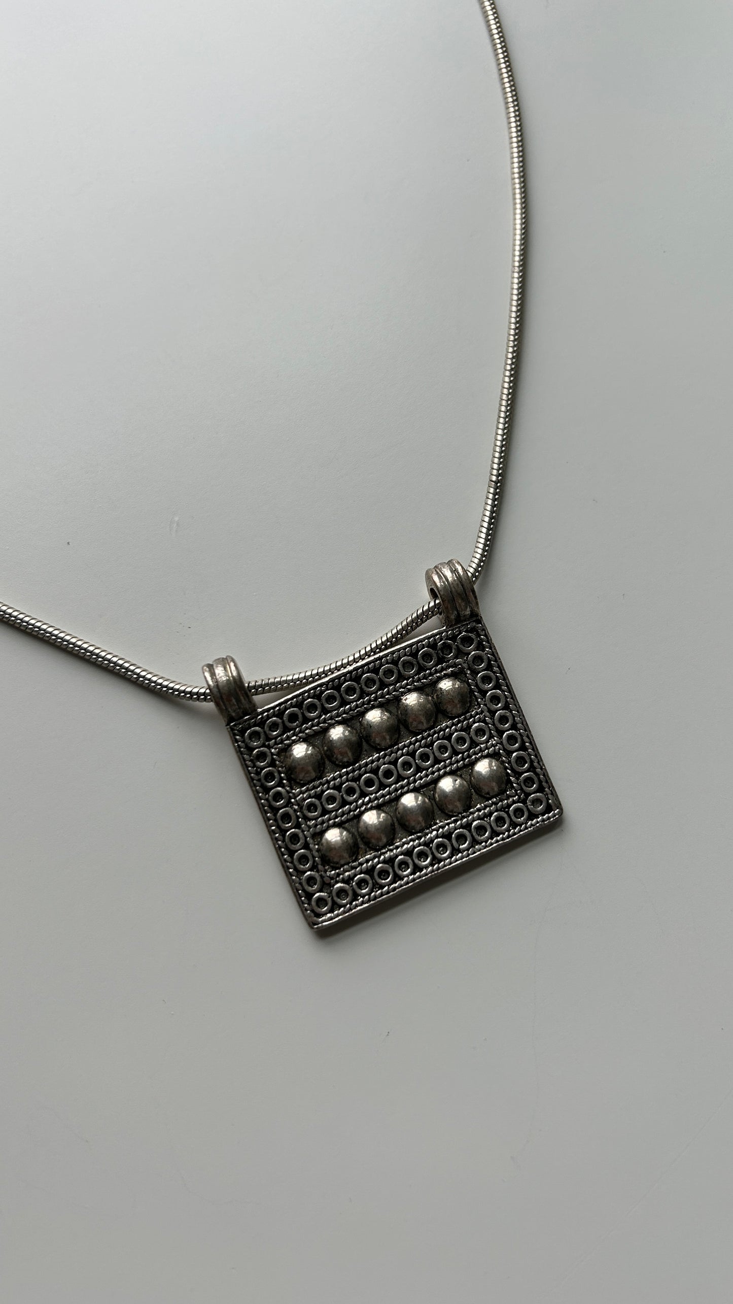 Silver Statement Necklace