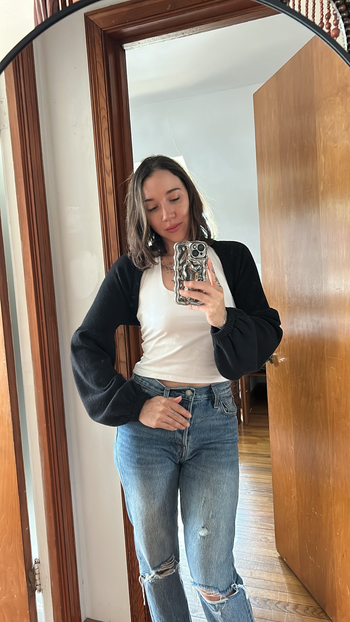 Bishop Sleeve Shrug