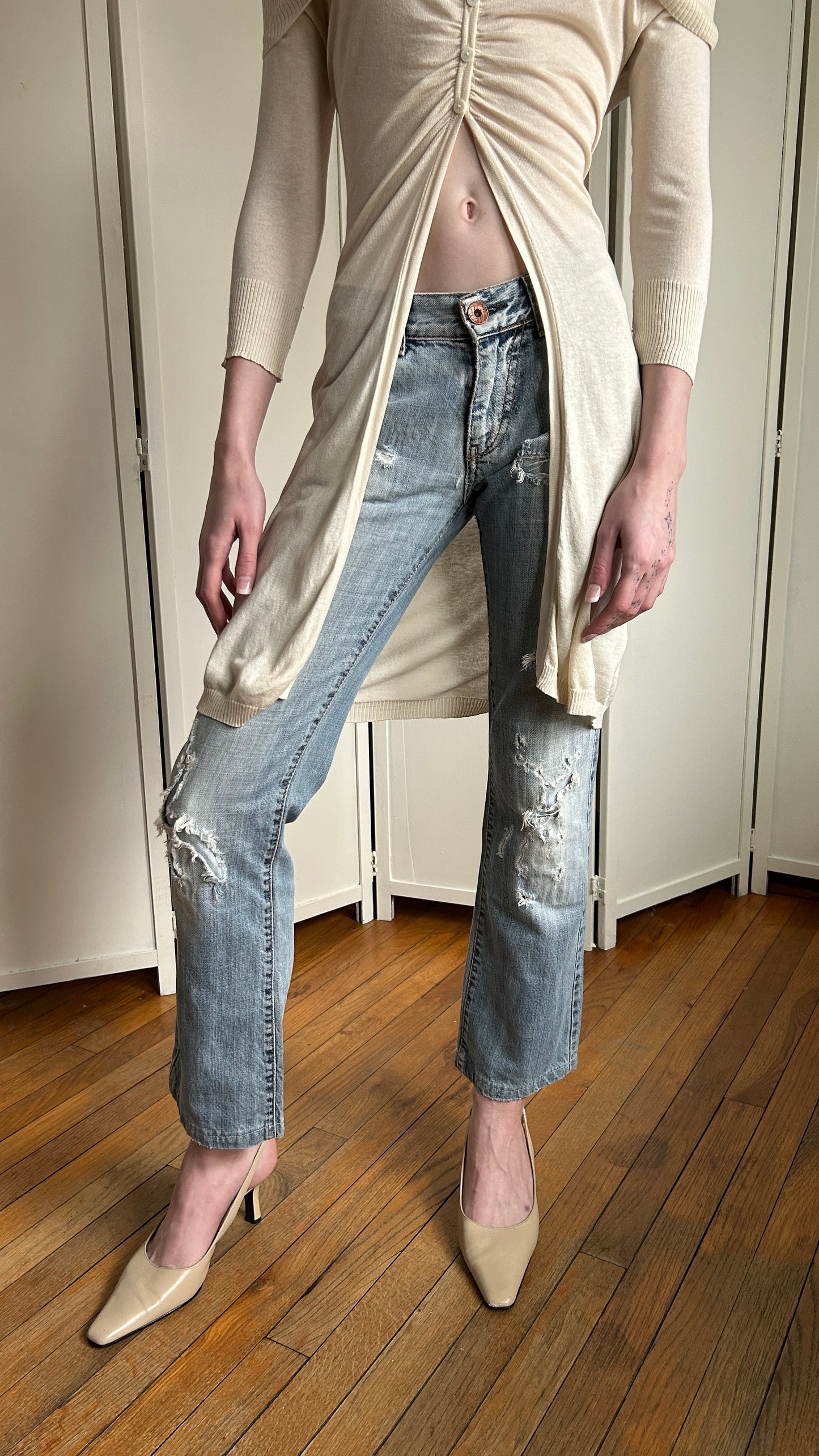 Miss Sixty Distressed Denim