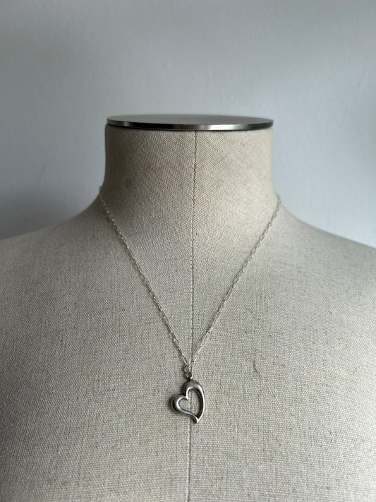 Hanging Heart Necklace