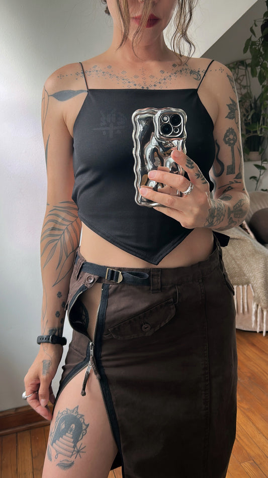 Guess Zipper Utility Skirt